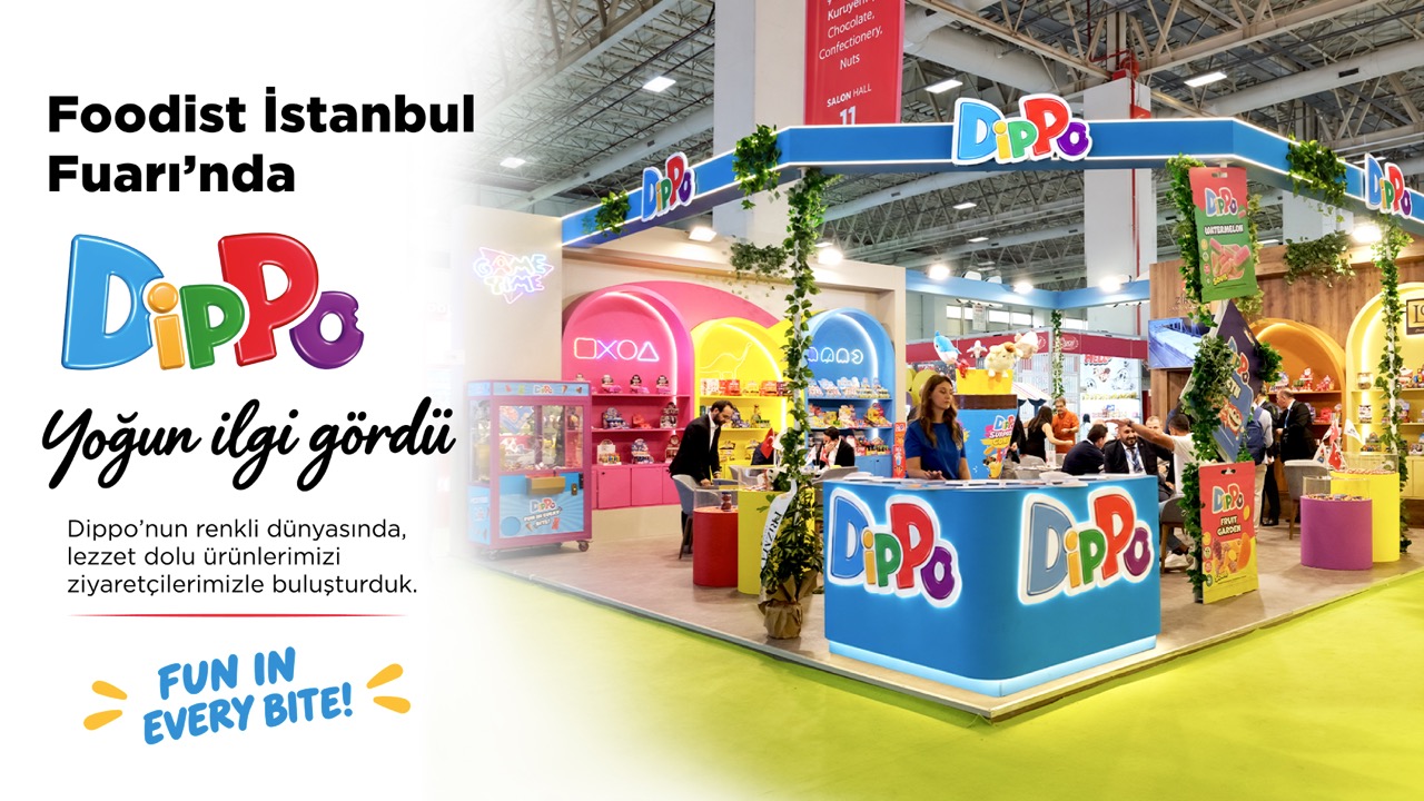 Mit der farbenfrohen Welt unserer Marke Dippo nahmen wir an der Foodist İstanbul Messe teil, die vom 1–4 September 2026 stattfand.