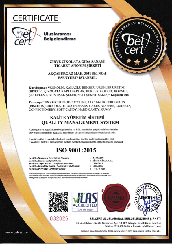 شهادة نظام إدارة الجودة ISO 9001
