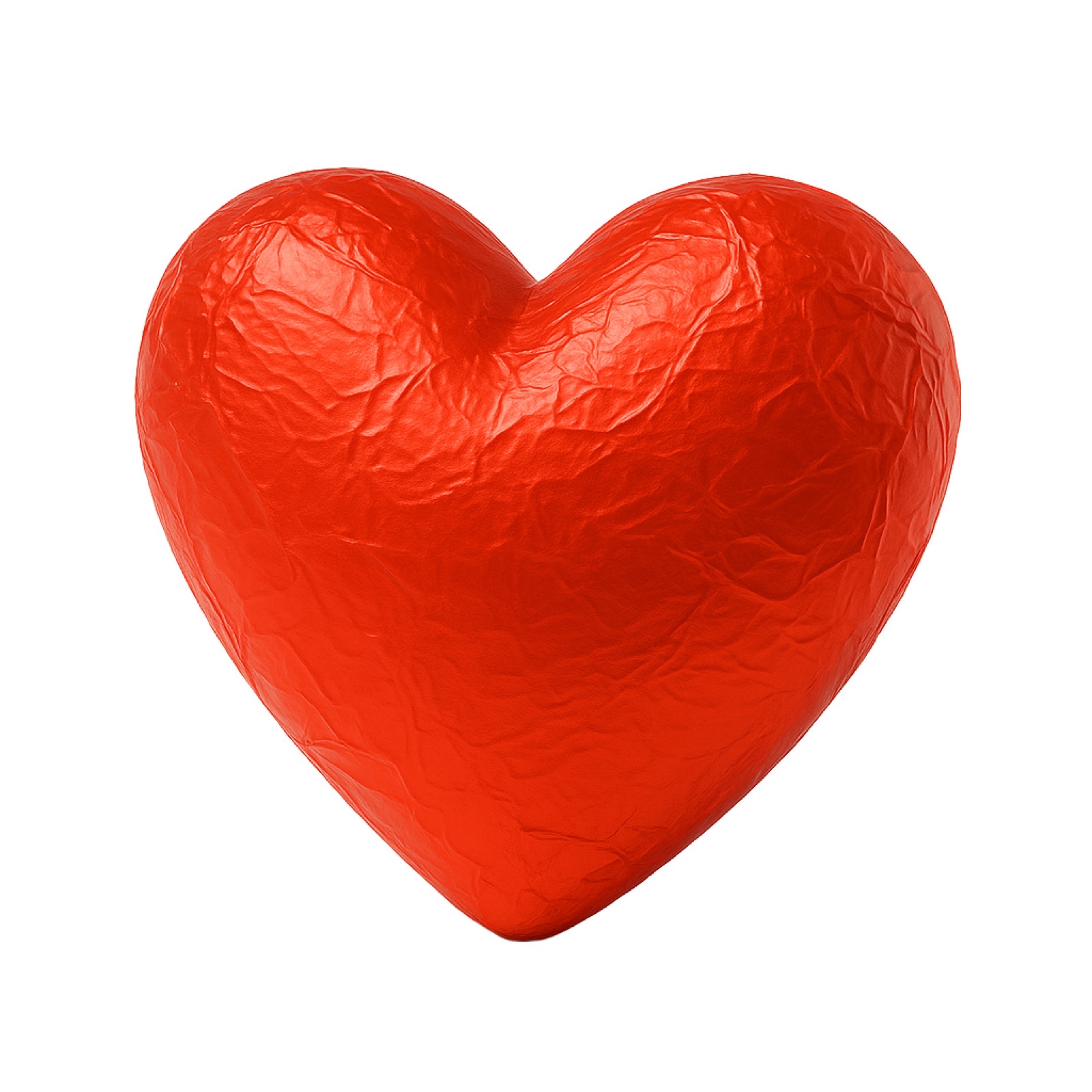DIPPO Heart Milk Chocolate Coated Crisps (5gx100pcsx12acetate)