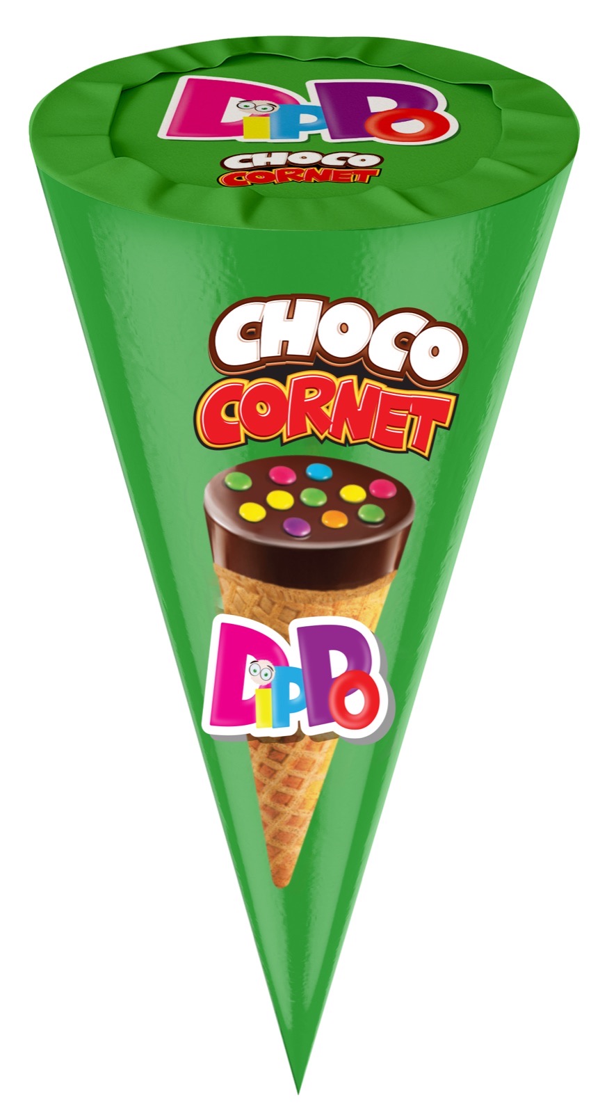DIPPO Classic Cornet 3-Pack Multipack (75g*36 boxes)