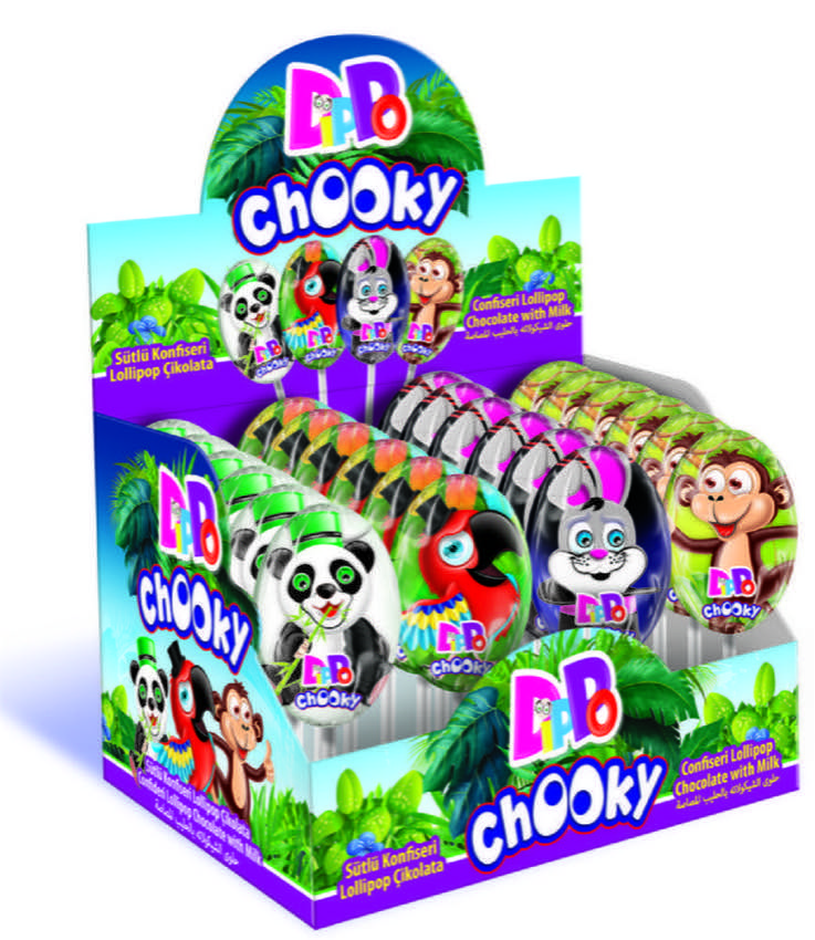 DİPPO Lutscher Milch-Kokolin (22gx24adtx6disp)