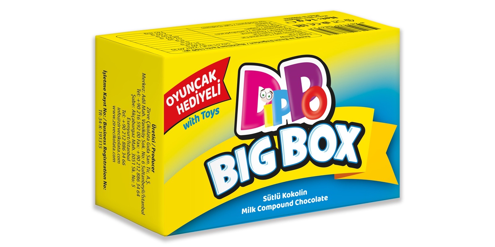 DIPPO Lolly Box Lollipop Candy (9gx20adt)
