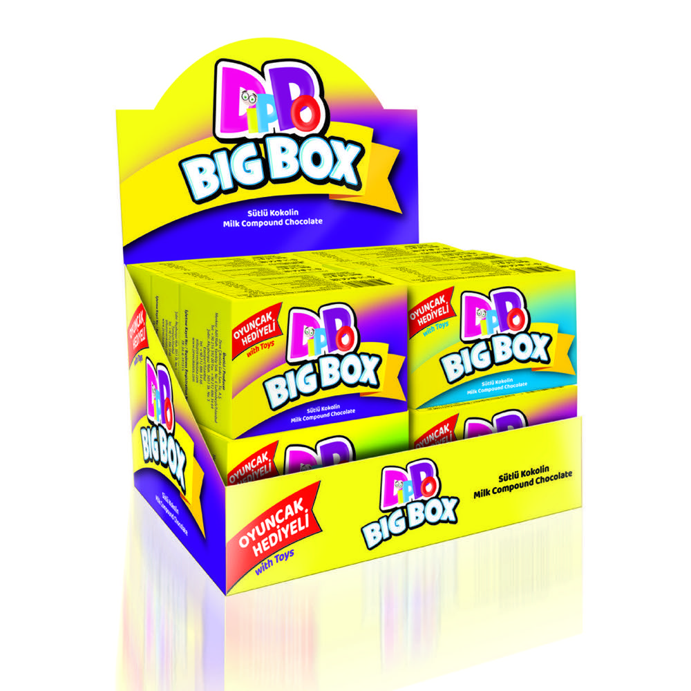 DIPPO NOUVELLE BOÎTE LOLLY BONBONS SUCETTE (9gx20adt)