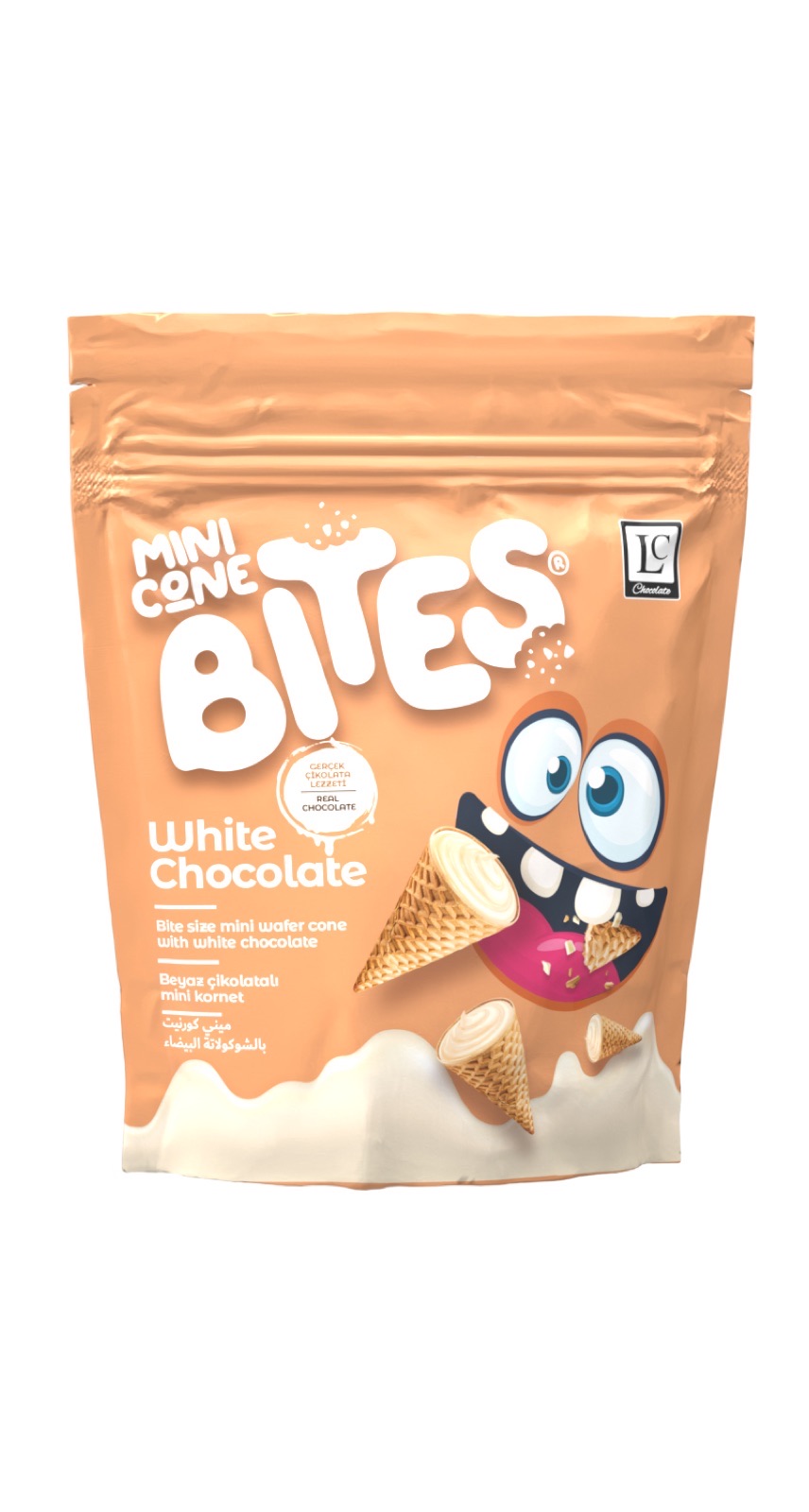 LC White Mini Cornet Doypack (70g*12pack)
