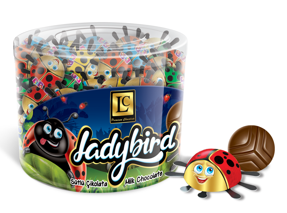 LC BULK LADYBUG MILK CHOCOLATE (3 KG)