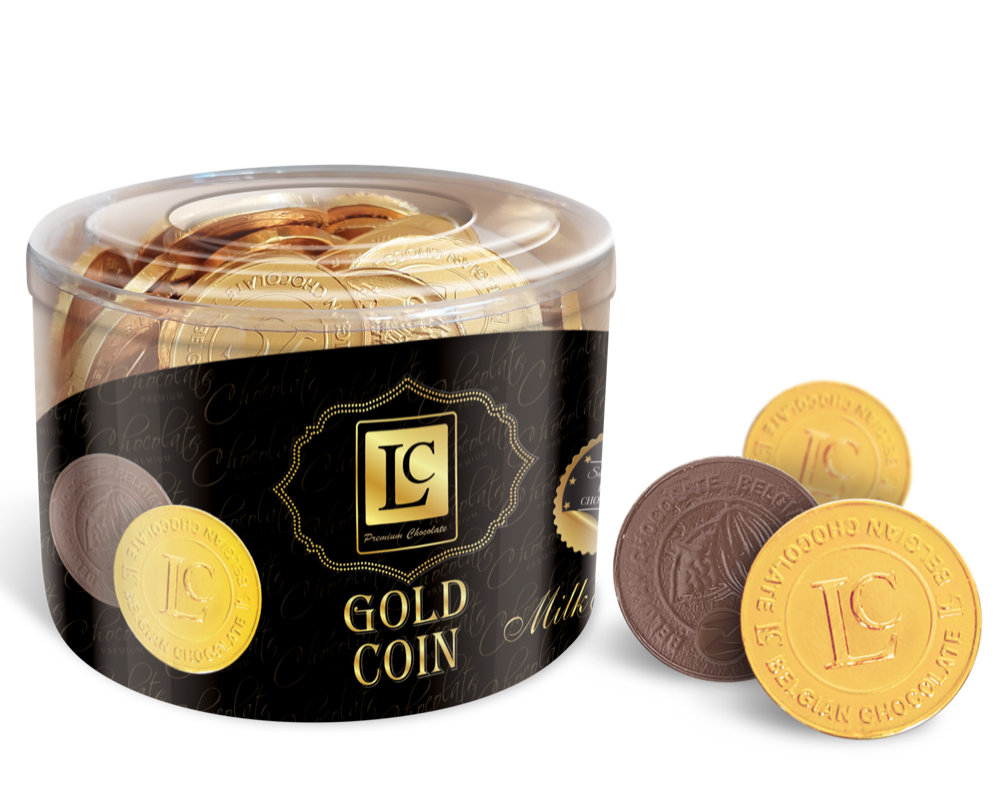 LC FİLE COIN MILK CHOCOLATE (45gx16pcsx6acetate)