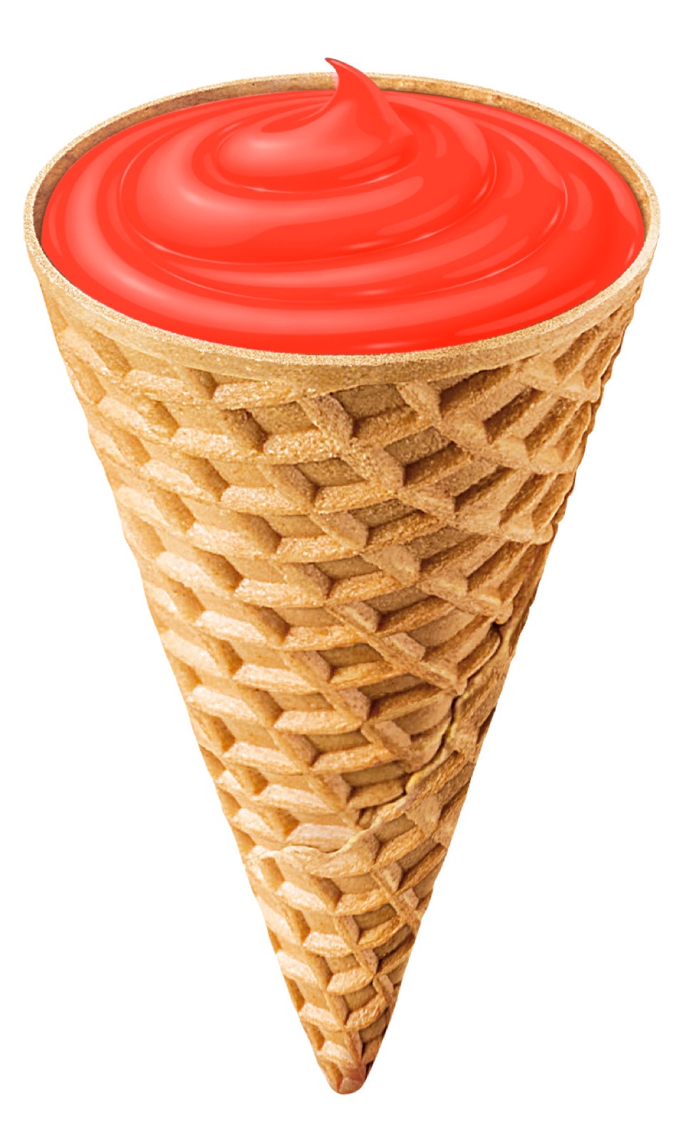 DIPPO strawberry mini cone cup cap (70g*24cap)